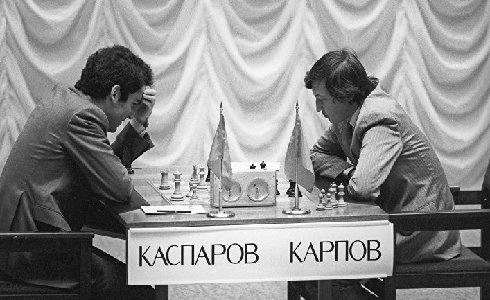 Douglas Griffin on X: The 14th match-game Kasparov-Karpov, World