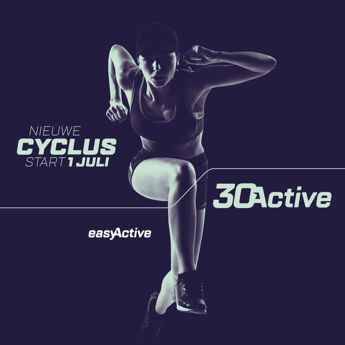 1 juli start de nieuwe #30Active trainingscyclus. Meld je aan! #easyactive #wageningen #oudbeijerland #leiderdorp ow.ly/fpih30daGuD