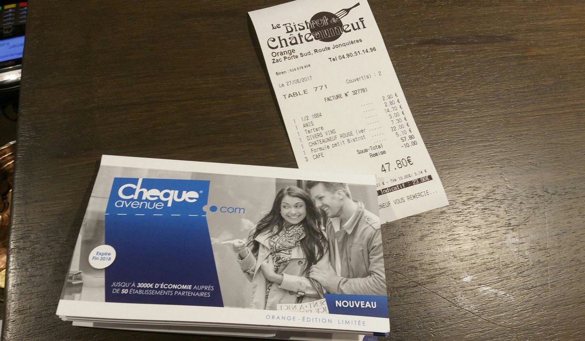 BonsPlansOrange's tweet photo. 💵💵Économisez 20€ chez 50 commerçants de la @VilledOrange grâce au @chequeavenue Ville d'Orange
https://t.co/dBjjQl7a0P
#BONPLAN https://t.co/6IfKoDjeXt
