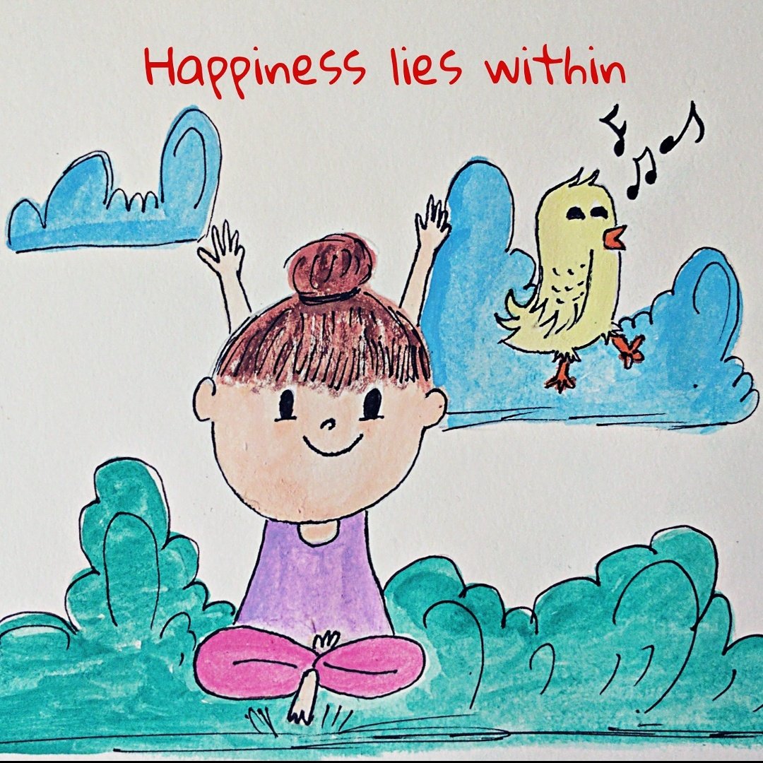 Notes_Pencil's tweet image. Happiness lies within and also....in the coming #weekend 😂 #happyme #FridayFeeling #doodle