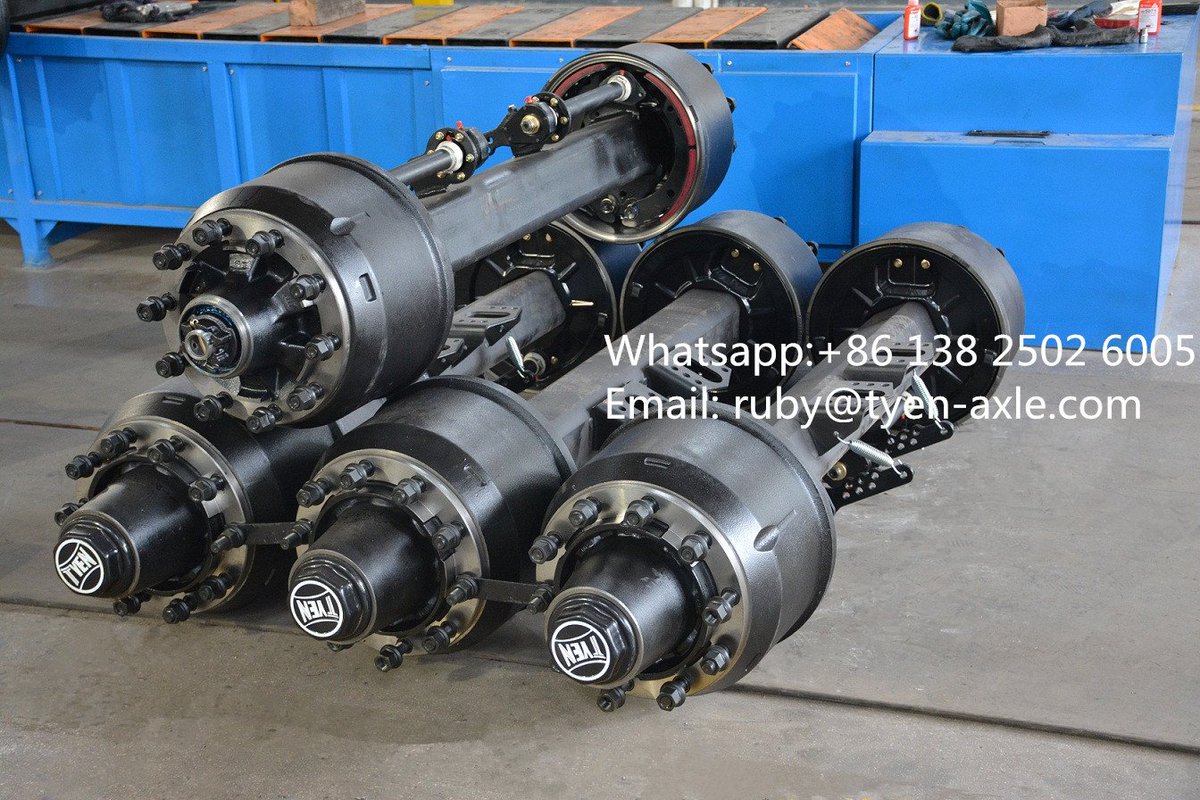 Rubywu1769's tweet image. American/German/BPW type mechanical suspension:
German/BPW type axle:12T,14T,16T,18T
Whatsapp/wechat: +86 13825026005
ruby@tyen-axle.com