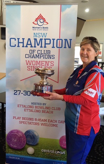 Congratulations to the 2017 Champion of Club Champion Singles winner Beth Quinlan <a href="/SJPBowling/">St Johns Park BC</a> defeating last years champ, Val Smith 25 - 17