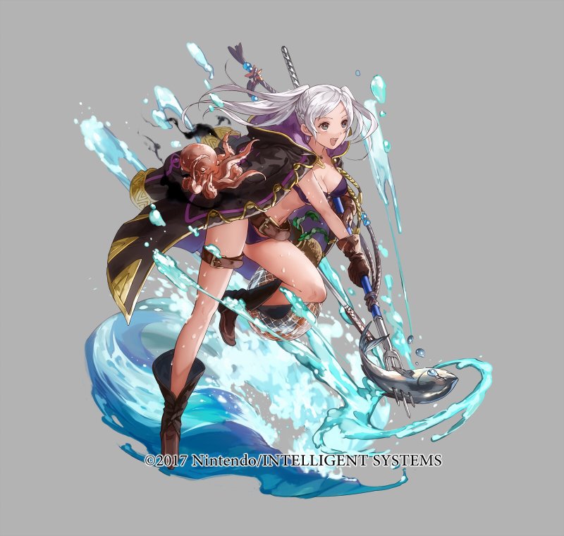 ファイアーエムブレム ヒーローズにて水着ルフレのイラスト担当しま