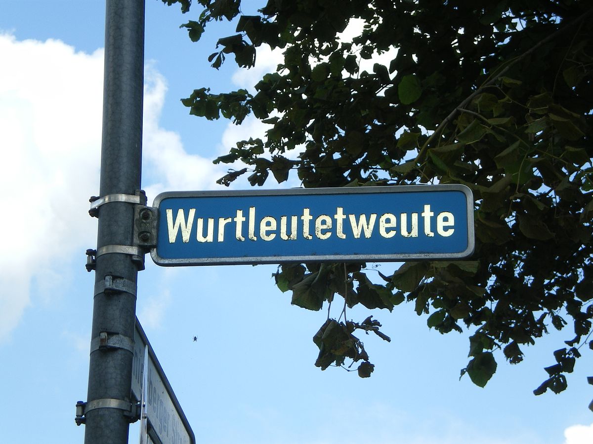 Brunsbüttel, where you can make any old Scrabble letters into a street name