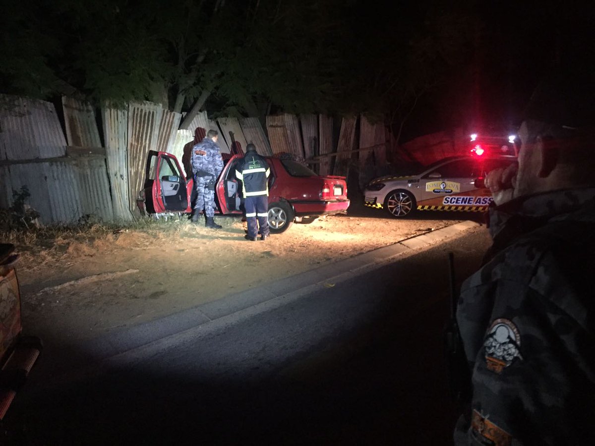 Our scene assit unit stood off at an accident with patients until medical backup arrived.#