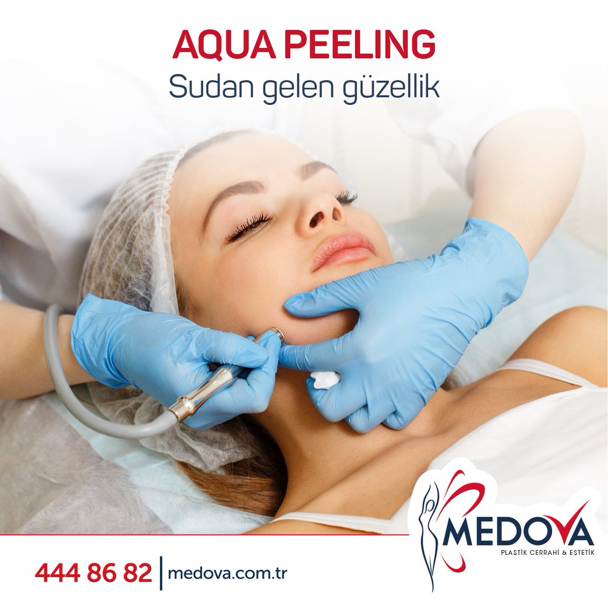 Aqua Peeling hakkında bilgi ve randevu için: 0 332 223 05 47 #medovaestetik #aquapeeling