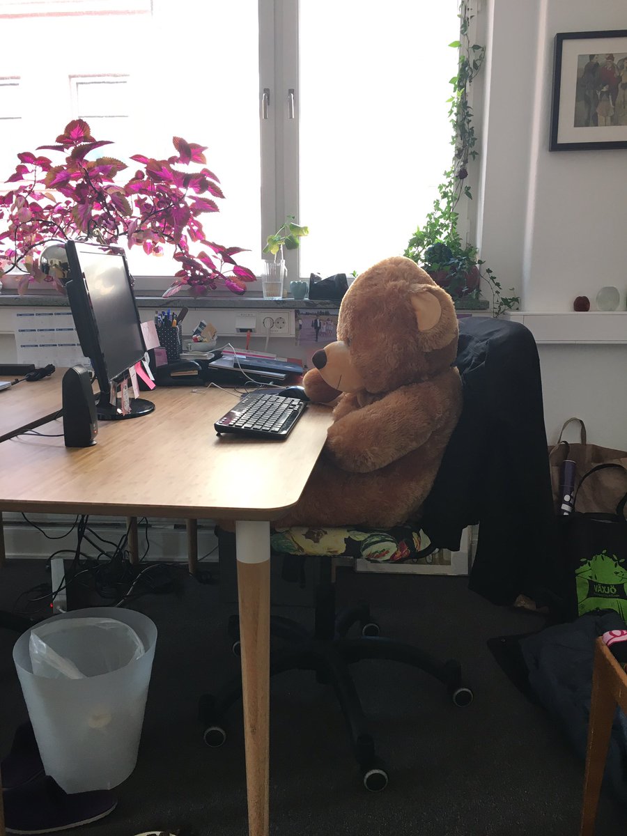 MisaSoderort's tweet image. Ny kollega?