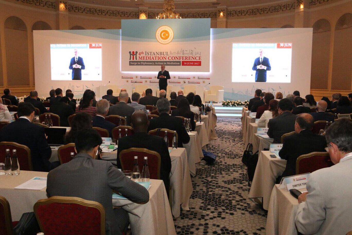 4. İstanbul Arabuluculuk Konferansı İstanbul'da başladı #istanbulmediation