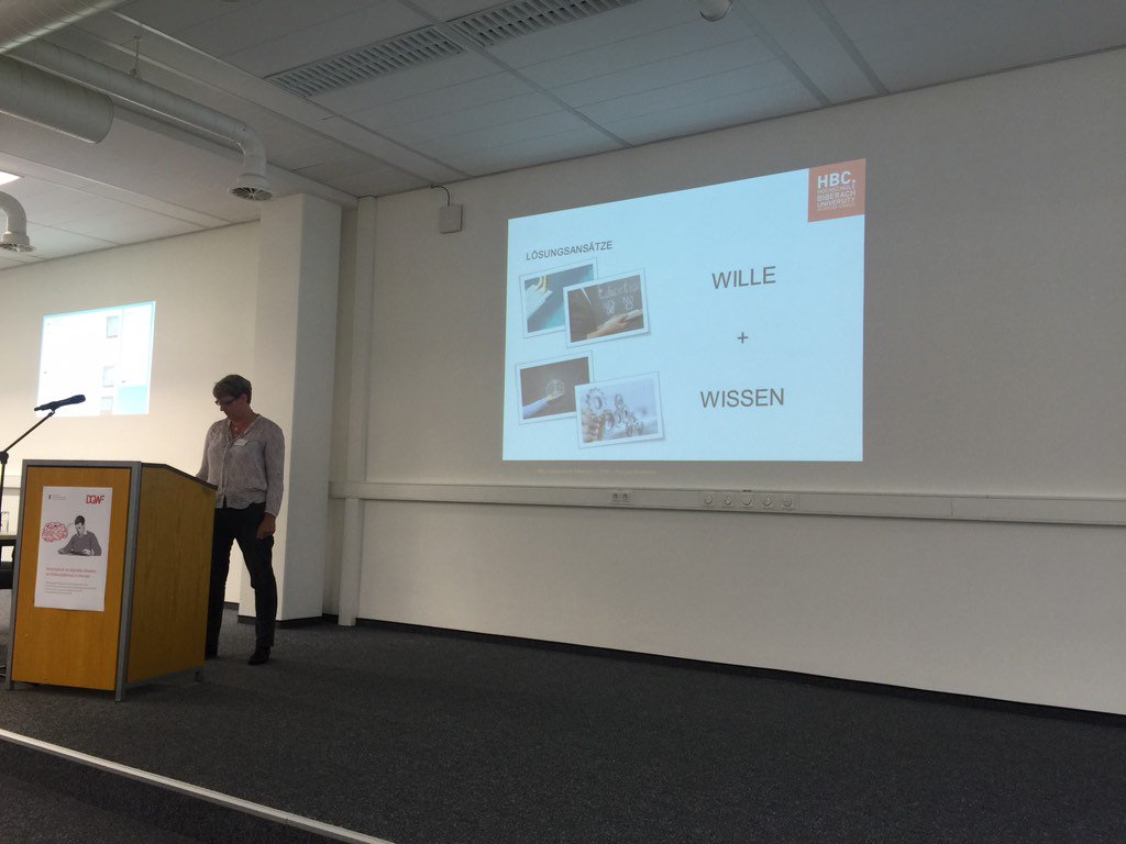Wille + Wissen - Anregungen für den Change bei Lehrenden für E-Didaktik und Blended Learning #dgwfagf17