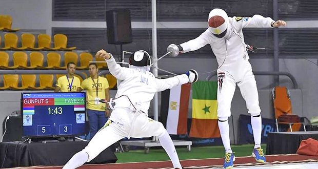 Championnats d’Afrique d’#escrime | Satya Gunput médaillé d’argent : « J’espère qu’il y en aura d’autres» bit.ly/2snyEe8 <a href="/maqh81/">Qadeer Hoybun</a>