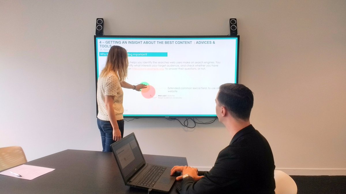 Formation #rédactionweb pour 1 client de l'agence. Novalem est aussi 1 organis. de formations agréé, contactez-nous : formations@novalem.com