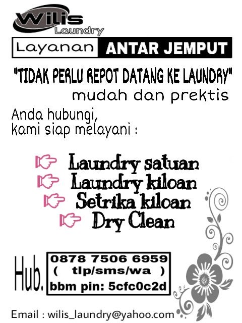 wilis_laundry's tweet photo. Telah buka kembali,kami siap untuk melayani anda. Layanan antar jemput.
#laundry
#laundrykiloan https://t.co/W9mHLRfYA5