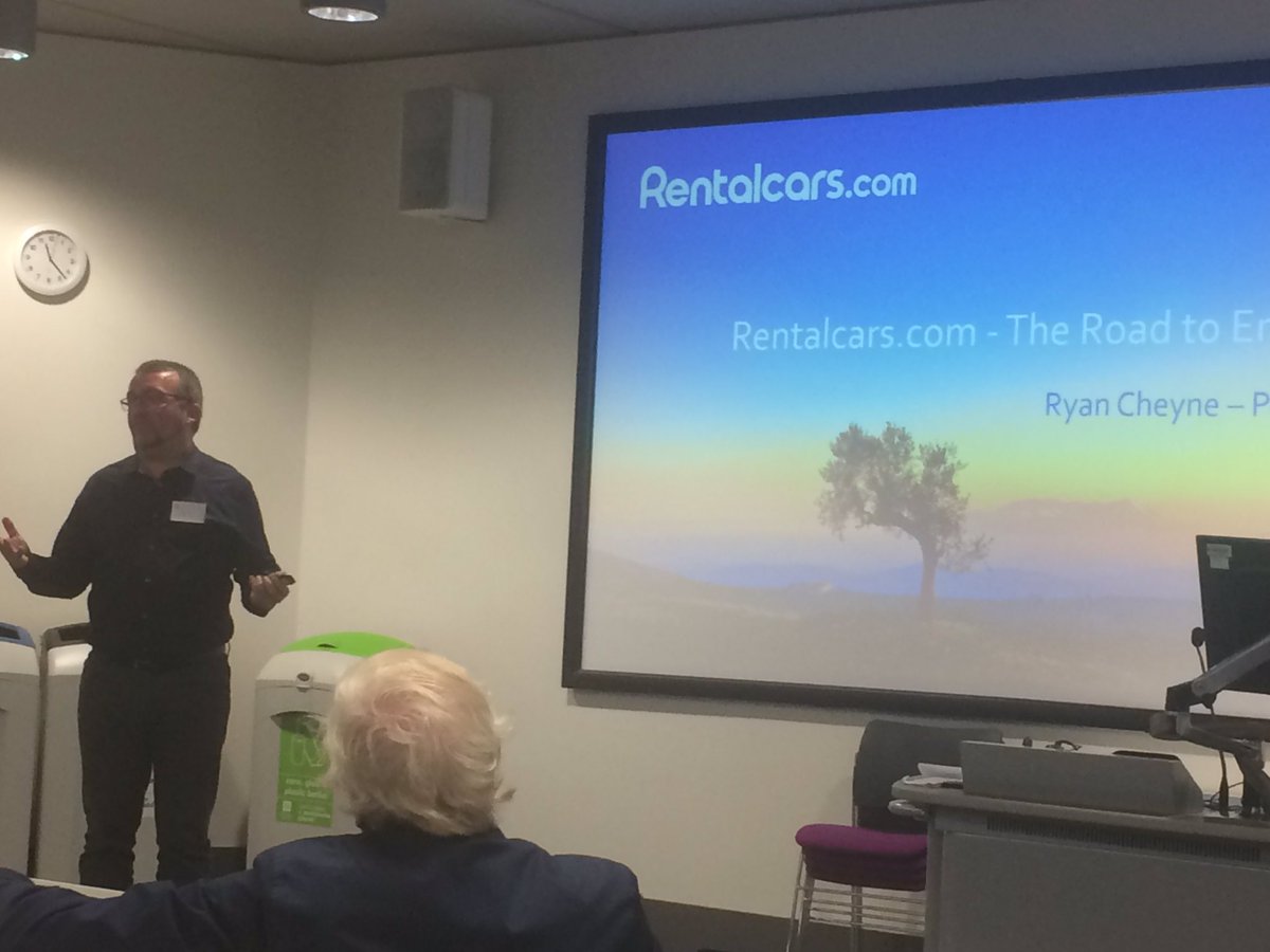 yourdreamgoal's tweet image. @ryancheyne telling us all about engagement at rentalcars.com serving the globe from Manchester @mmucpp #engagement #leadership