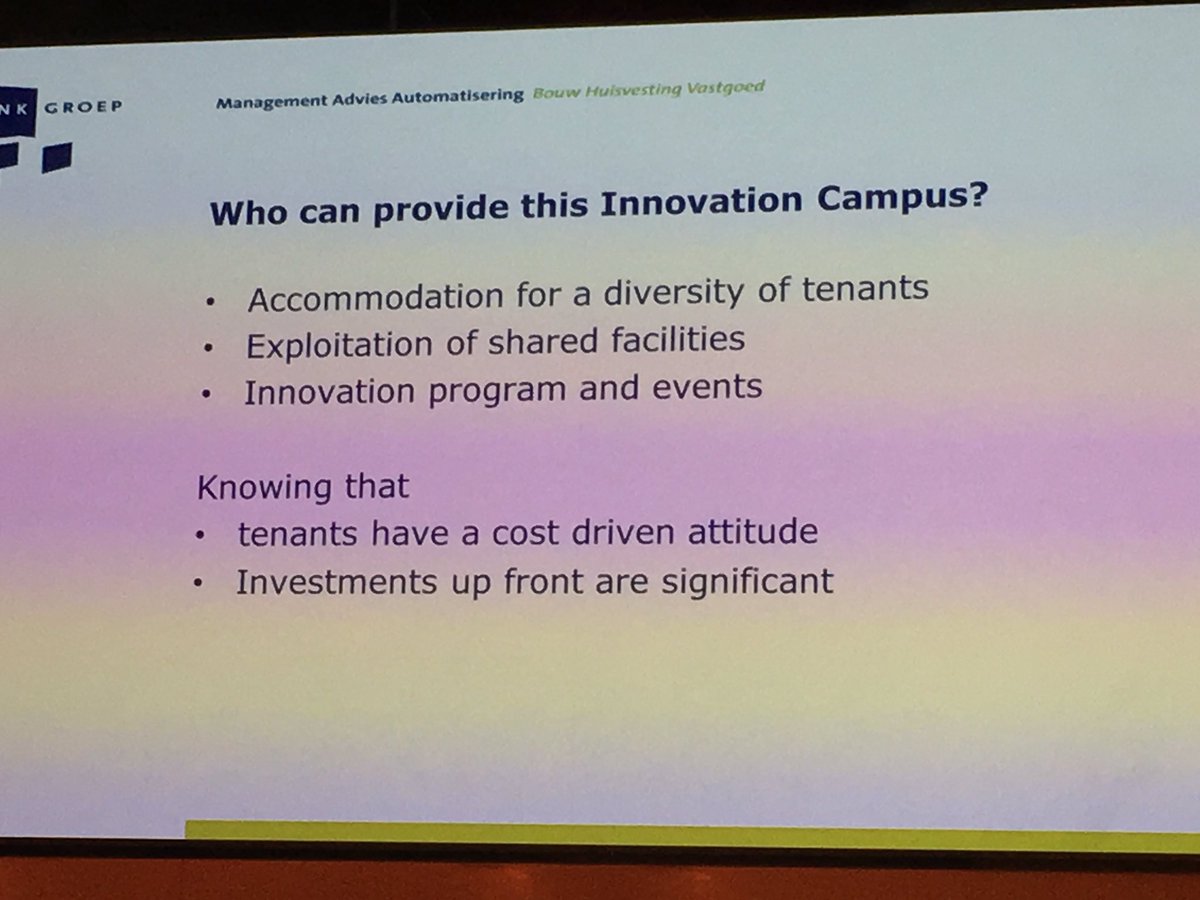 huhtelin's tweet image. Peter Timmermans Brink Group #EresDelft #innovationcampus #campusdevelopment