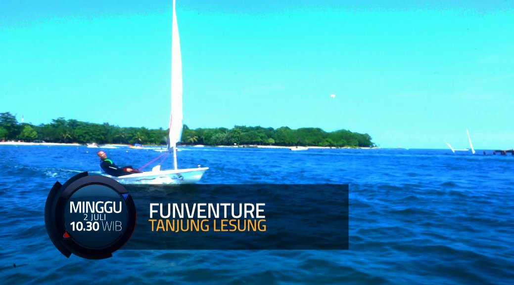 KompasTV's tweet photo. Mau liburan ke Tanjung Lesung tapi tak tahu bisa lakukan kegiatan seru apa saja di sana? Nonton #Funventure 10.30 WIB https://t.co/cVFTTcxaAn