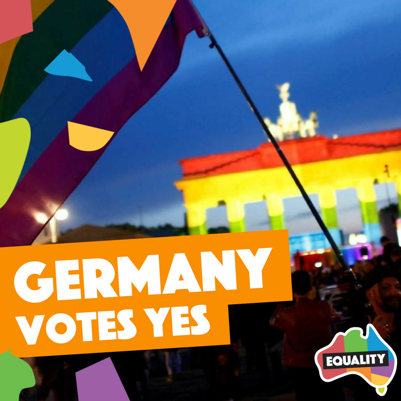 Germany just became the 23rd country to pass #marriageequality!