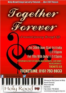 DramaGroups's tweet photo. Holy Rood Stage Society present "Together Forever" see https://t.co/XH5G8Ihl7H #Shows #Jun2017 #Jul2017 #AmDram @HolyRoodStage https://t.co/c7Kem7tlKC