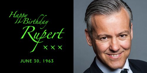 A very Happy Birthday today to Rupert Graves! 