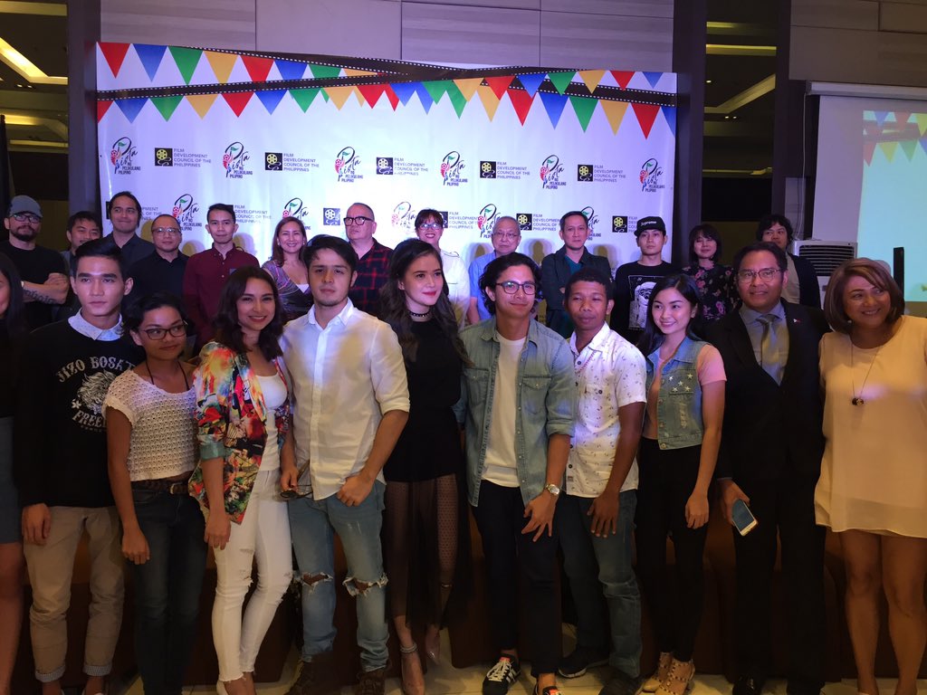 fdcpofficial's tweet photo. The cast, directors and producers of the films that made it to the list of Pista ng Pelikulang Pilipino #PPPLaunch #PPP https://t.co/1T1lKQHrzN