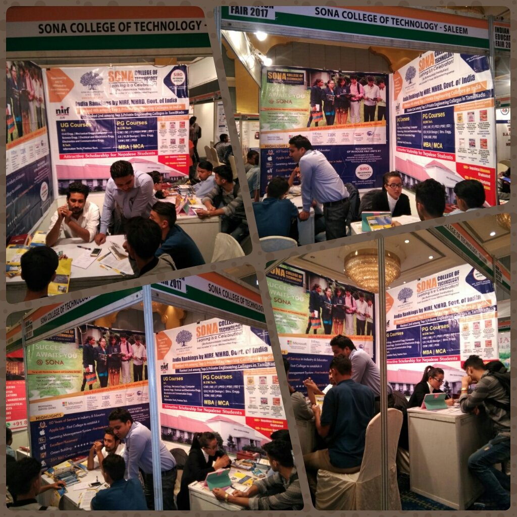 sonacollege's tweet photo. Indian #Educationfair 2017 at #Kathmandu , #Nepal . #sonatech #studyindia #studyinindia #studyengineering #btech #higherstudy https://t.co/Za1E9qzwXt