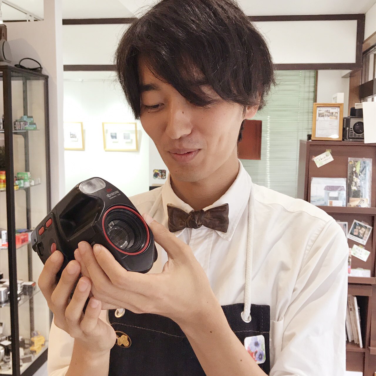 三葉堂寫眞機店 メンズノンノで坂口健太郎さんがkyoceraのsamuraiを使っていたので真似してみました 笑 ただ単に カメラの紹介したかっただけなので苦情はなしでお願いします みんなにビデオカメラ と聞かれますがハーフのフィルムカメラです 昔は