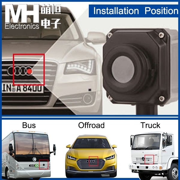 MH #ThermalImagingCameras for automotive night vision, can be easily installed in offroad, truck, bus, car and other vehicles.
