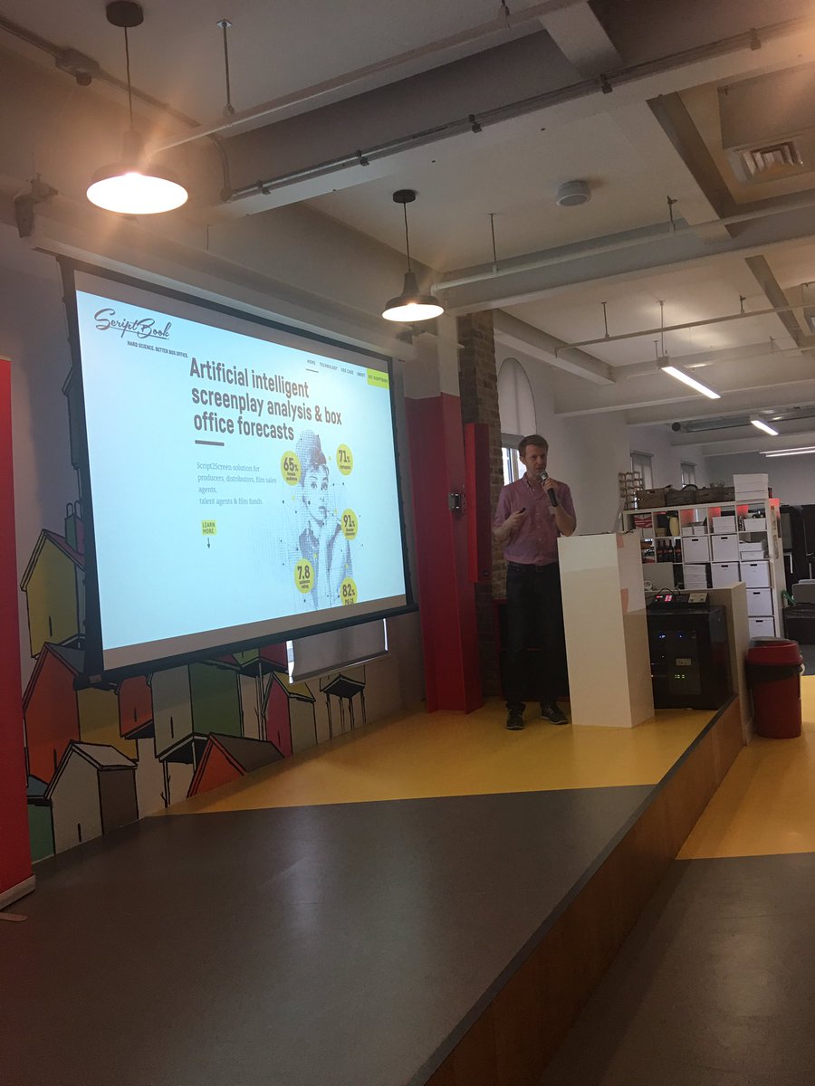 .<a href="/A_J/">Alex Jenkins</a> Explaining to Friday Club London mentors how Computational Creativity is going to change marketing as we know it...