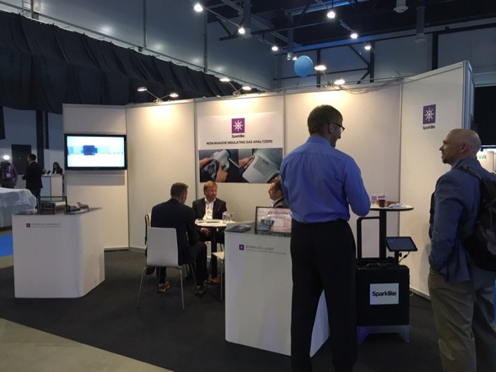 SparklikeIG's tweet photo. #GPD2017 still going strong and keeping us busy! Come and test our non-invasive #insulating #gasfill #analyzers at booth #4 https://t.co/aNEqu5ND0c