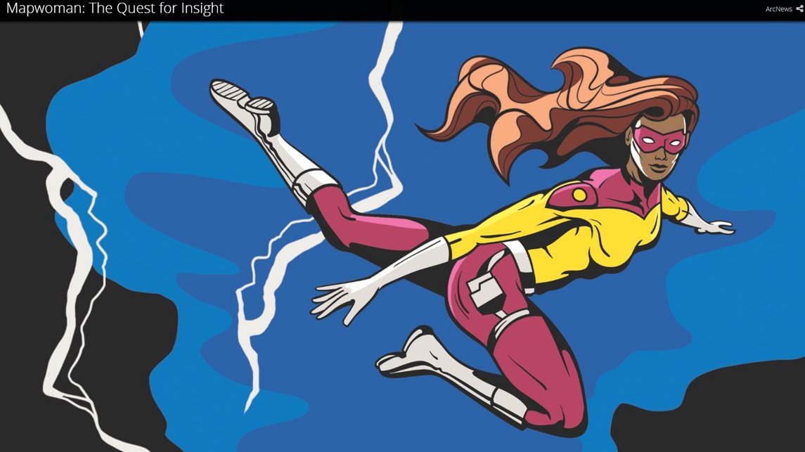 esriuk's tweet image. Mapwoman single-handedly defeats her archenemies w/ an arsenal of #ArcGIS tools! How?

Read The Quest for Insight: bit.ly/Mapwoman