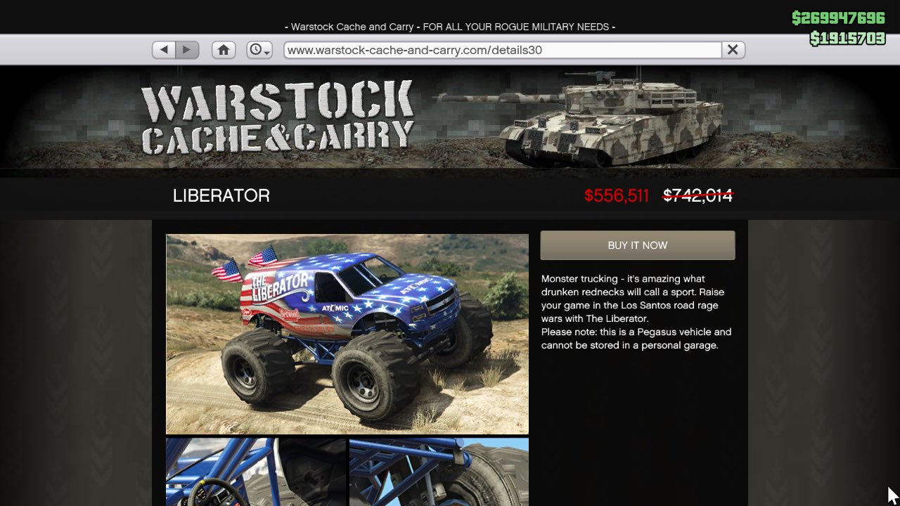 Foxysnaps Independenceday Liberator And Sovereign Available Again In Gtaonline Gta Gtav Gtaonline Gtavonline T Co Mpoydo8uqs Twitter