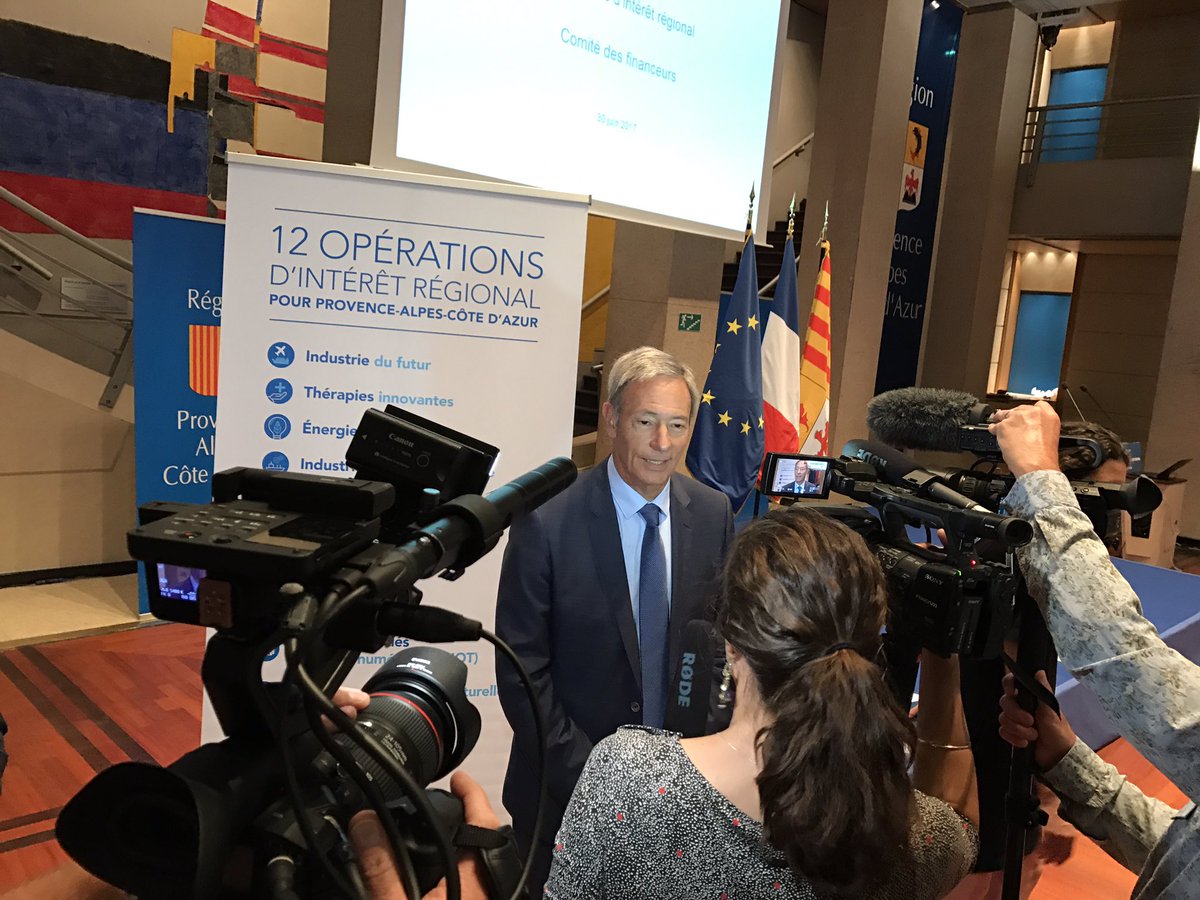 #OIR #ComitéDesFinances
#interview Lancement ce matin @regionpaca du comité des financeurs, que je préside, par le Pdt <a href="/RenaudMuselier/">Renaud Muselier</a>
