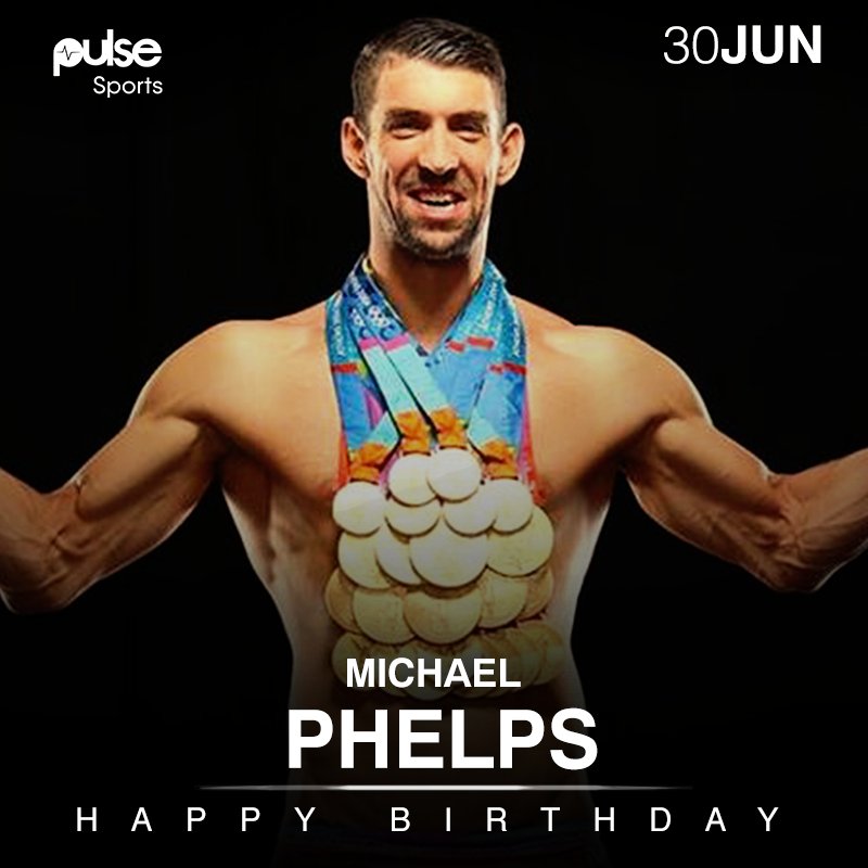 Happy Birthday Michael Phelps  - Olympic golds: 23

-World championship golds: 26

Greatest of All Time! 