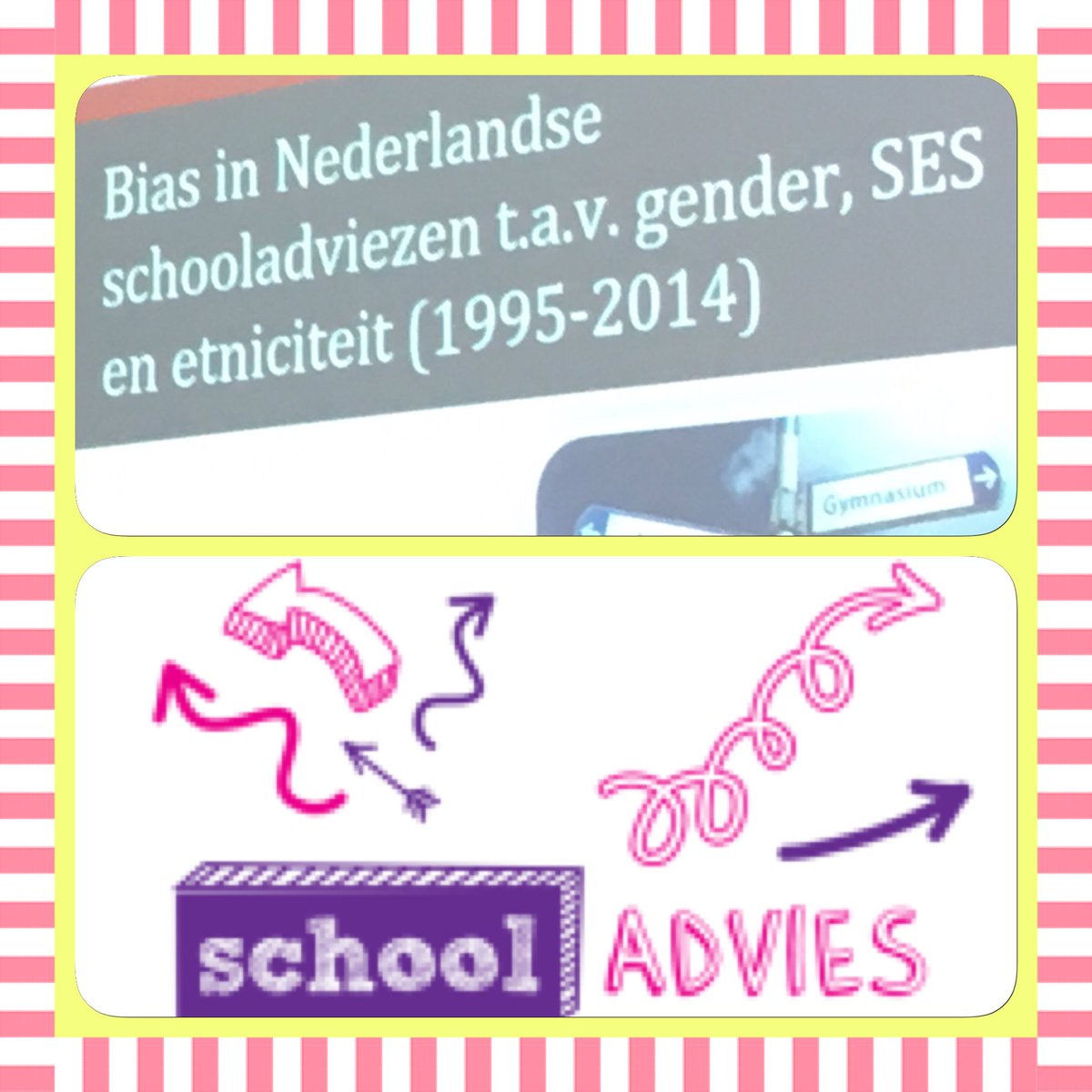 DianneRdR's tweet photo. Schooladviezen onder de loep met @masymas75 #ORD2017 Nuttig voor Bovenbouwnetwerk @atoscholenkring op 18 september https://t.co/HfXGMVdD4N