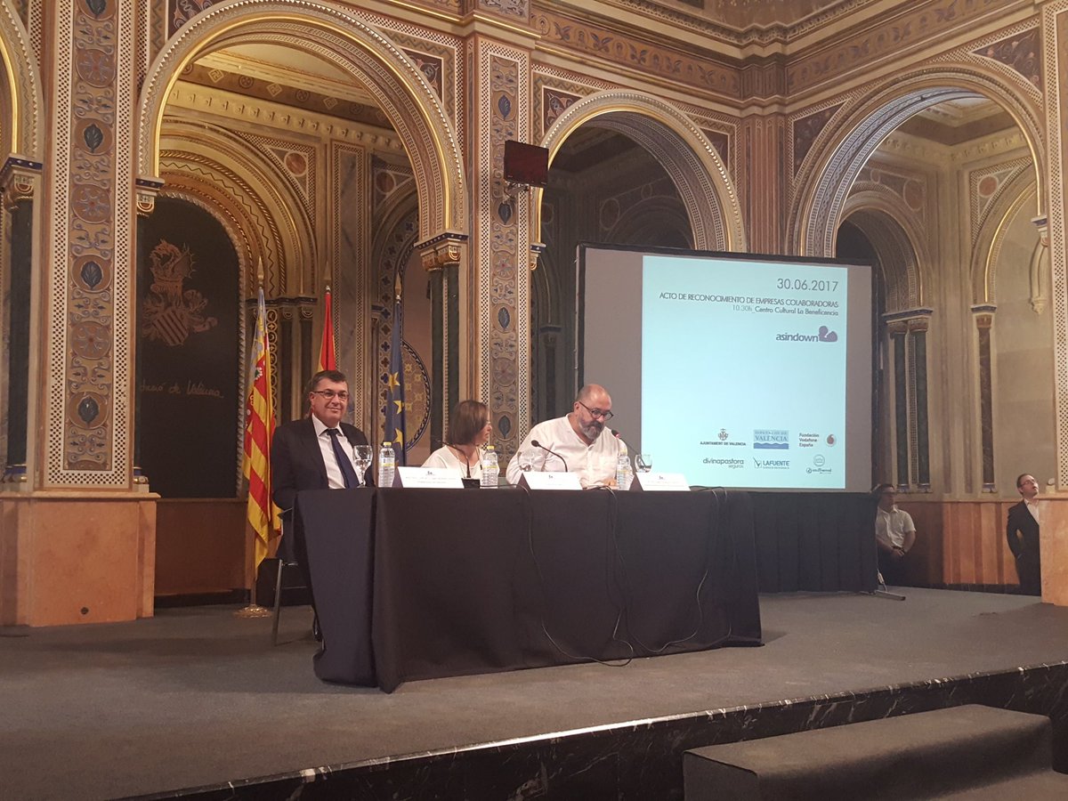 "Queremos ser reconocidos por lo que somos y no por lo que dejamos de ser" <a href="/del_galcer/">M ª Del Mar Galceran</a> dixit en Acto Reconocimiento Empresas de <a href="/ASINDOWN/">ASINDOWN</a>