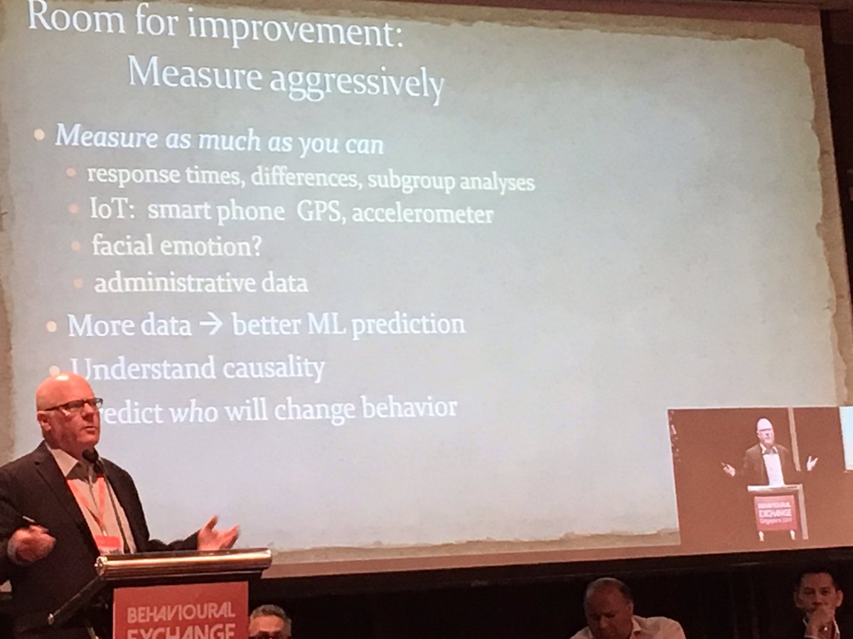 Thobava's tweet photo. Measure aggressively says @CFCamerer @BXconference #BX2017 https://t.co/l5SwNkSaD0