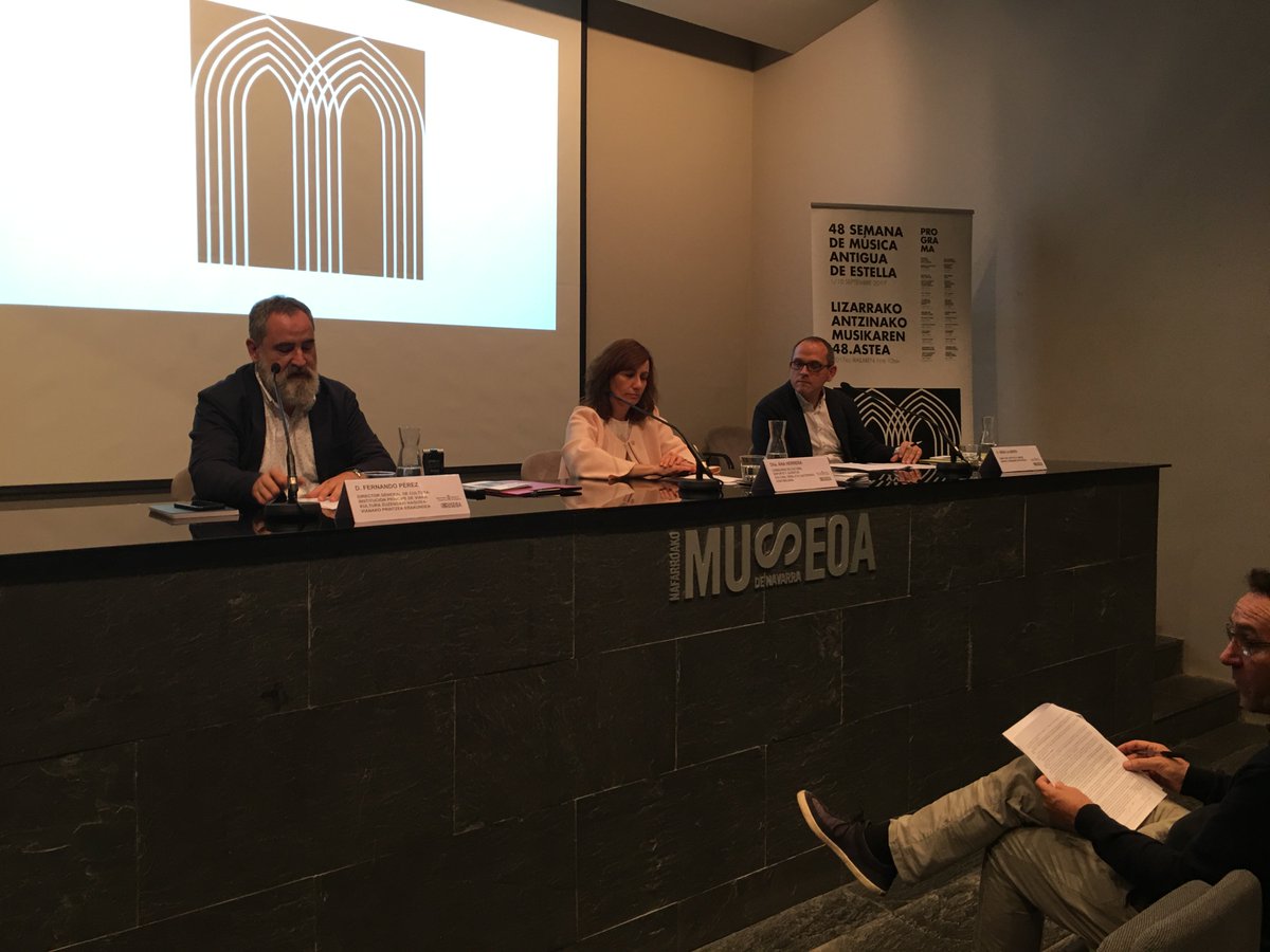 cultura_na's tweet photo. Se presenta ahora la 48 Semana de Música Antigua de Estella / Lizarrako Antzinako Muikaren 48. Astea
#SMADE2017
https://t.co/UWLQYA9yHd https://t.co/O5FWRJOUZ1