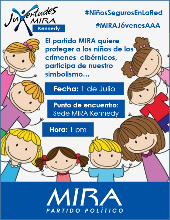 JuventudFest_'s tweet photo. MAÑANA: @JuventudesMIRA en Kennedy realizará simbolismo sobre el PL Crímenes Cibernéticos, acompañamos con el hashtag #NiñosSegurosEnLaRed. https://t.co/zOp71nmAEM