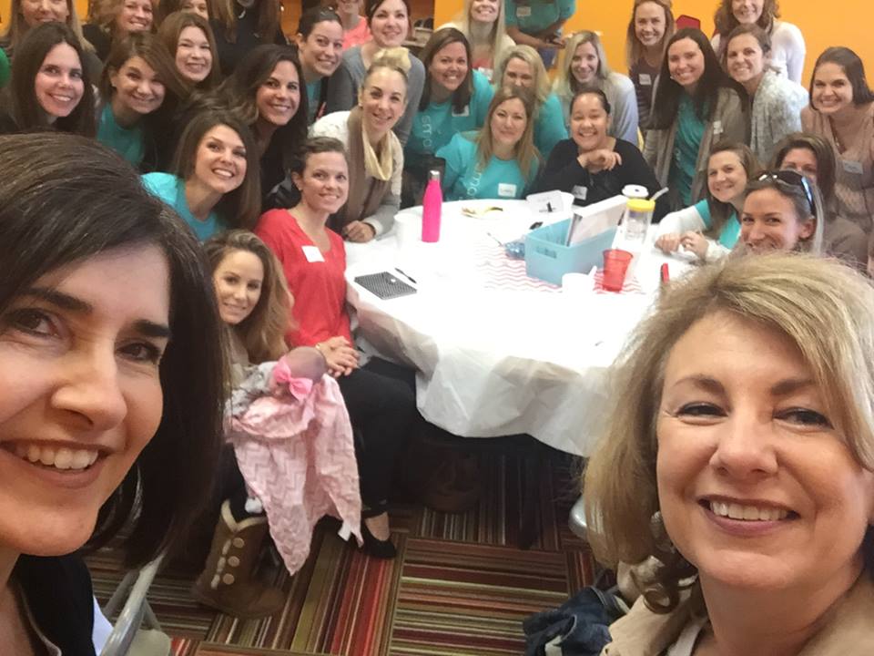 julia_mateer's tweet photo. #FlashbackFriday to the time Kim &amp; @julia_mateer spoke at a local #Moms Group. Lots of great questions were asked!  https://t.co/OpVC4RgPlm https://t.co/EdxHn7Trcq