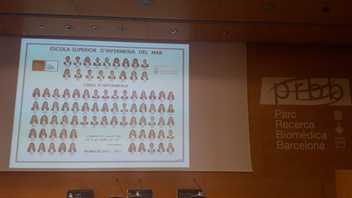 Acte d graduació d #ESIM #felicitats  <a href="/hospitaldelmar/">Hospital del Mar</a> #infermeriaapunt <a href="/the_prbb/">Biomedicina BCN</a>  <a href="/montiel_montse/">montse montiel</a> <a href="/OlgaCanet/">Olga Canet</a> <a href="/gemmarofo/">Gemma Robleda Font</a> @lmestrescamps