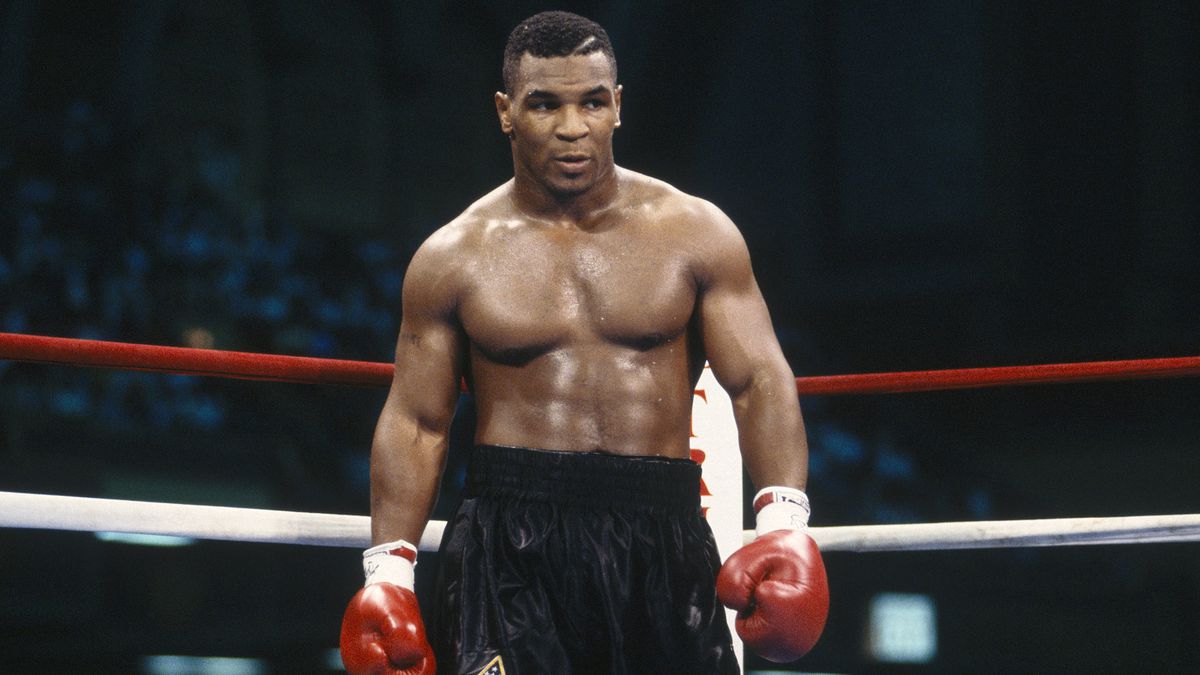 Happy 51st bday to \"Iron\" Mike Tyson, who struck fear in every opponent he fought in the mid/late 80s 