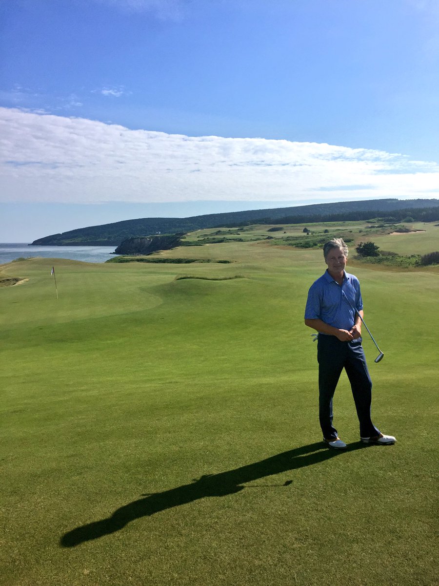 chambleebrandel's tweet image. I've always said that Muirfield Golf Club is my favorite course in the world, but @cabotlinks Cliffs course is every bit as memorable to me.