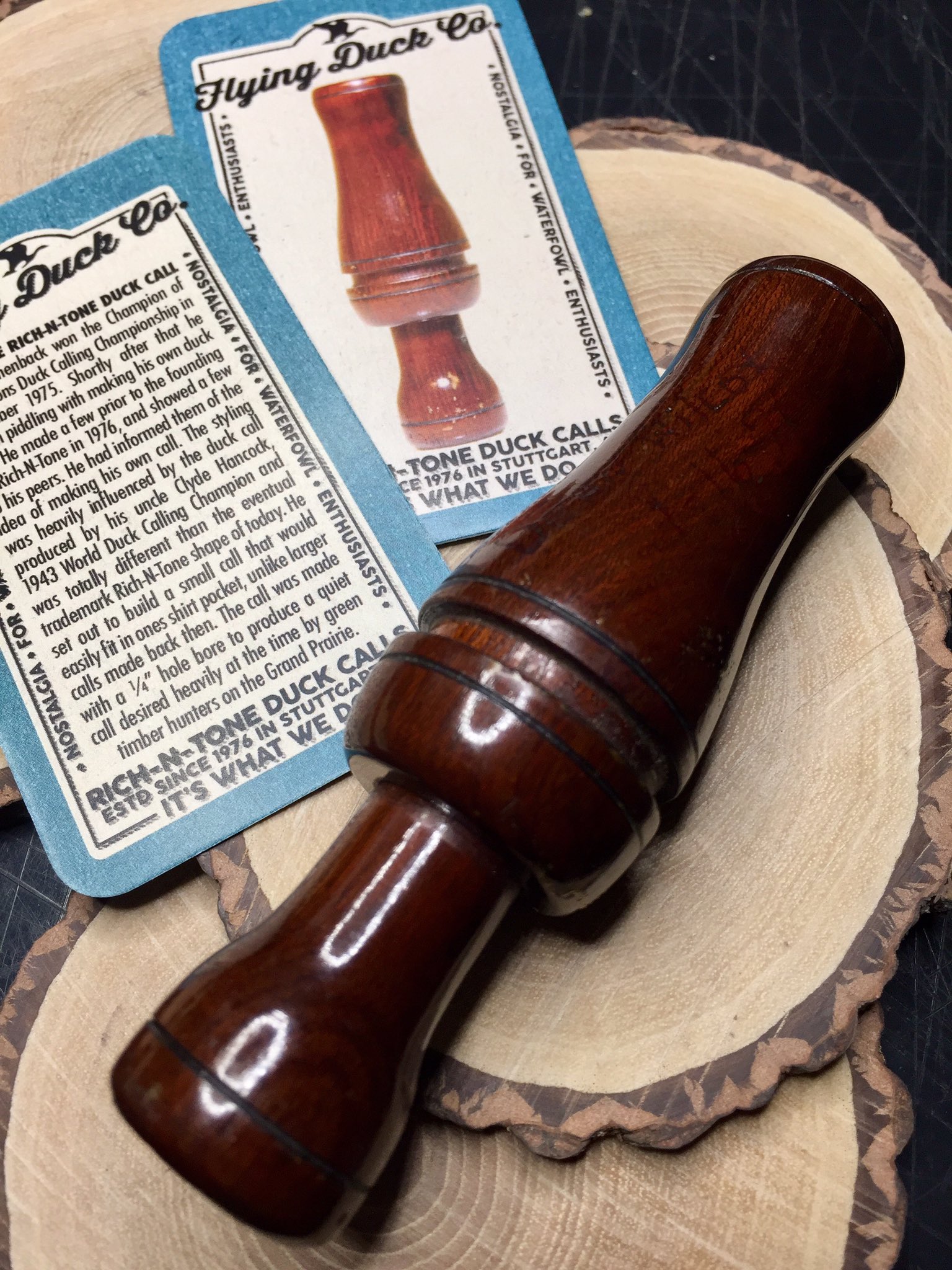 Rnt Calls Butch S 1976 Pre Rich N Tone Duck Call This Is The Call We Used To Build The Specs For The New Old Style Flying Duck Co T Co Jsyiyvu0jt Twitter