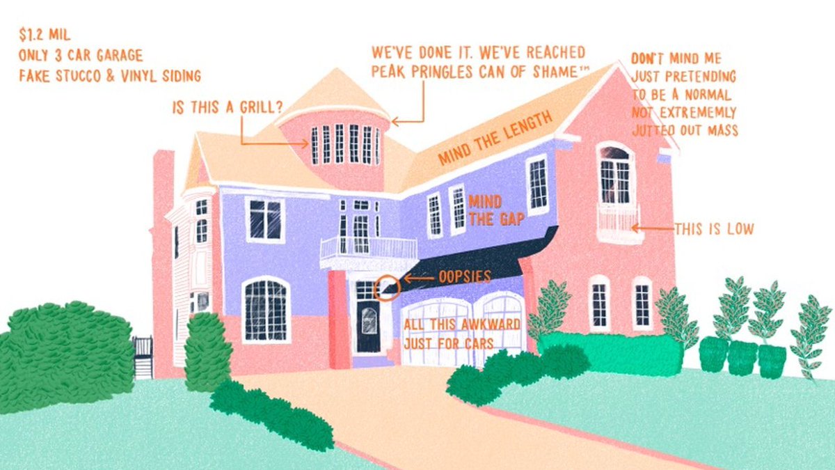 The rise of the McModern: The creator of <a href="/mcmansionhell/">kate wehwalt</a> on a new strain of modern houses for the masses. curbed.com/2017/6/30/1589…