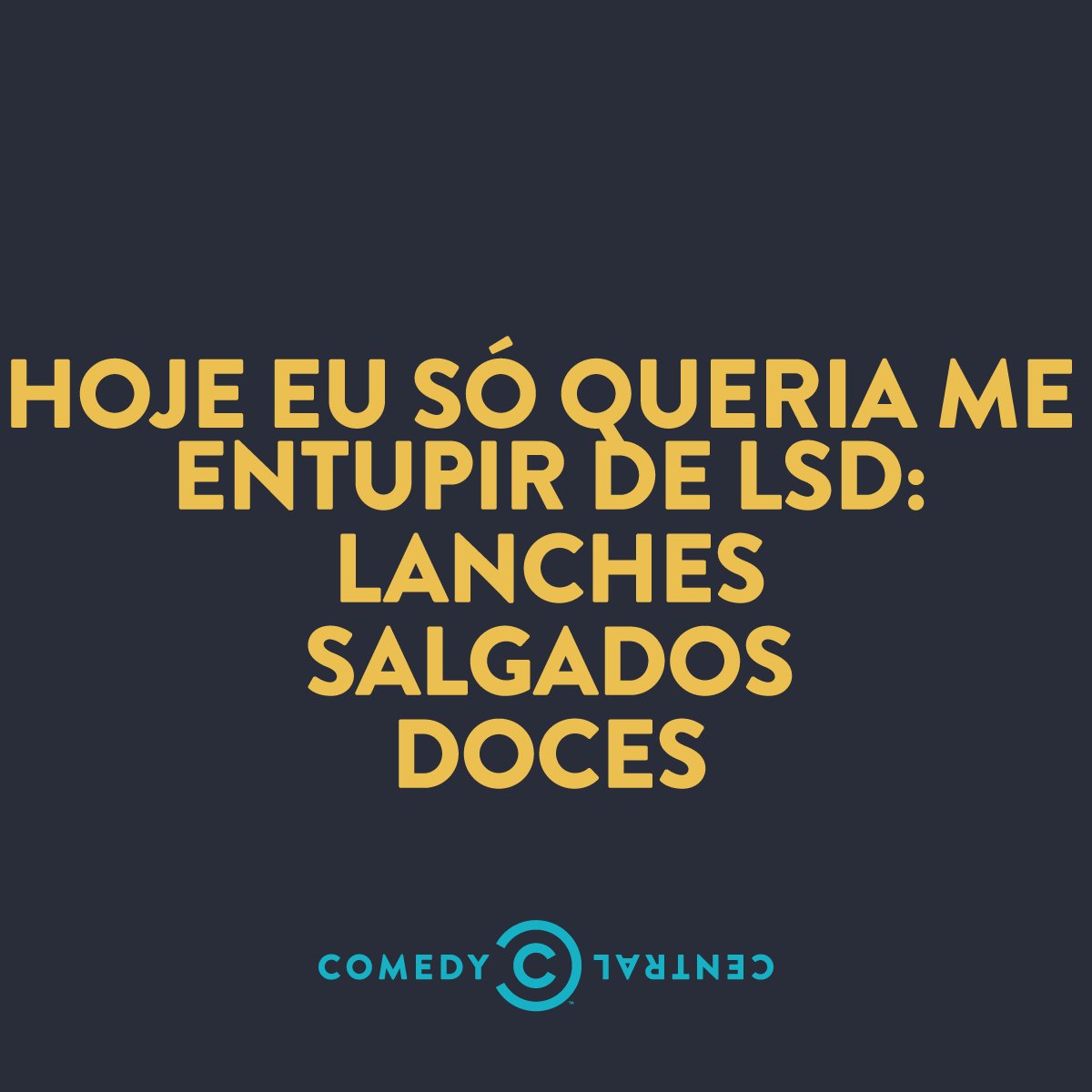 Comedy Central Brasil tweet media
