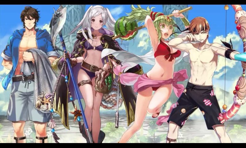 TheMelaLee's tweet image. Love returning Just in time for summer #Tiki in a Bikini Swimsuit #RedIsMyColor #FEHeroes  #FireEmblem 🎁