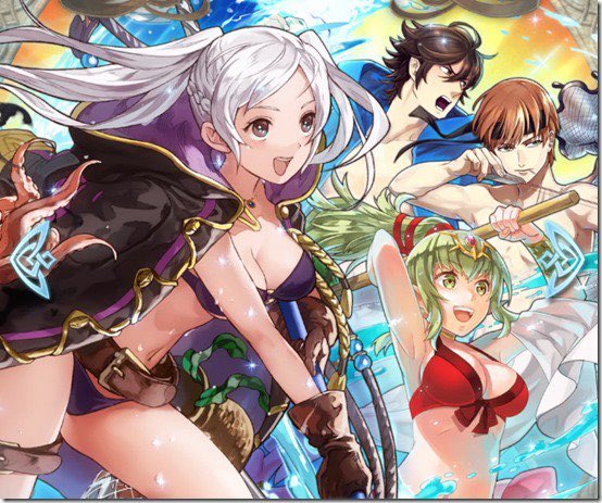 TheMelaLee's tweet image. Love returning Just in time for summer #Tiki in a Bikini Swimsuit #RedIsMyColor #FEHeroes  #FireEmblem 🎁