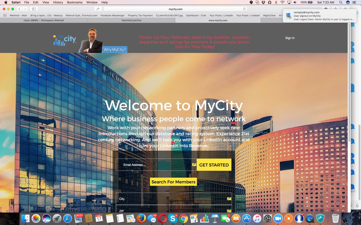 EdgeUpNetworkCV's tweet image. Frustrated not getting enough referrals from your networking partners. Mycity.com  will bring life into any networking group.