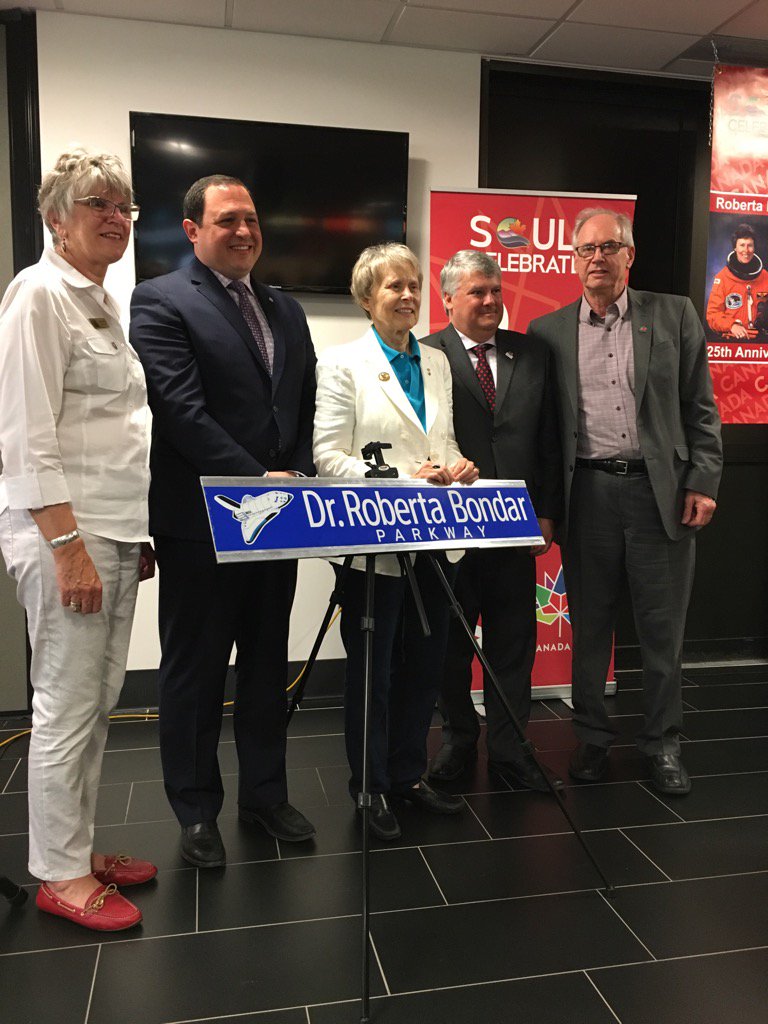 Dr. Roberta Bondar Parkway https://t.co/Vz8PD2pGNG