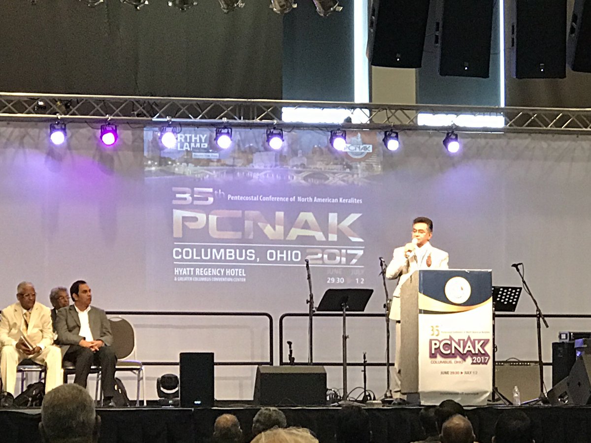 pcnak2017's tweet photo. PCNAK 2017 Fri. Message 1: (Uniqeness Of The person of Christ) Rev. Dr. Babu Thomas (NY) https://t.co/1kwauasMSG