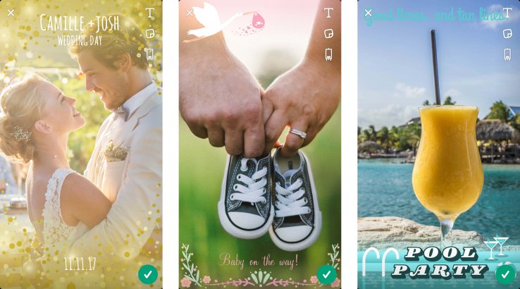 hootsuite's tweet photo. Snapchat now lets you create custom geofilters right in the app: https://t.co/W3t0jlO1Z2 on @techcrunch #ChoiceContent https://t.co/F72sH02diC